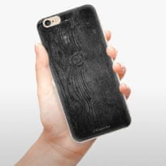 iSaprio Silikonové pouzdro - Black Wood 13 pro Apple iPhone 6