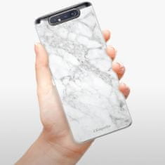 iSaprio Silikonové pouzdro - SilverMarble 14 pro Samsung Galaxy A80