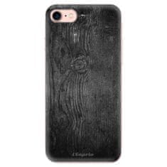 iSaprio Silikonové pouzdro - Black Wood 13 pro Apple iPhone 7 / 8