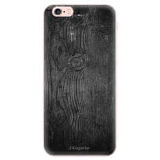 iSaprio Silikonové pouzdro - Black Wood 13 pro Apple iPhone 6