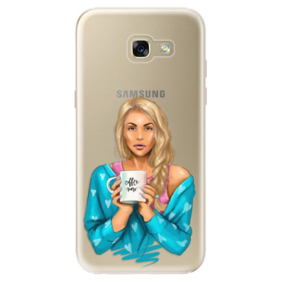 iSaprio Silikonové pouzdro - Coffe Now - Blond pro Samsung Galaxy A5 (2017)