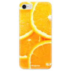 iSaprio Silikonové pouzdro - Orange 10 pro Apple iPhone 7 / 8