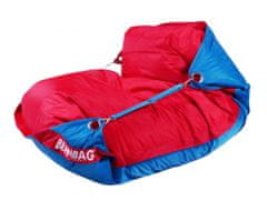 Beanbag Sedací pytel 189x140 duo turquoise - cherry