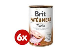 Brit Paté & Meat Rabbit 6x400g