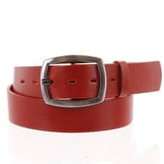 Penny Belts Dámský kožený opasek Anastázie červený vel. 95