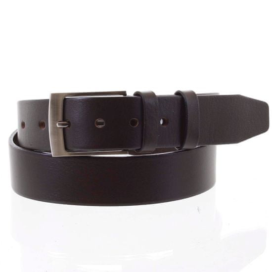 Penny Belts Elegantní kožený pánský opasek NICOLAS vel. 95, hnědý