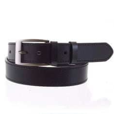 Penny Belts Pánský kožený opasek Robert černý vel. 95