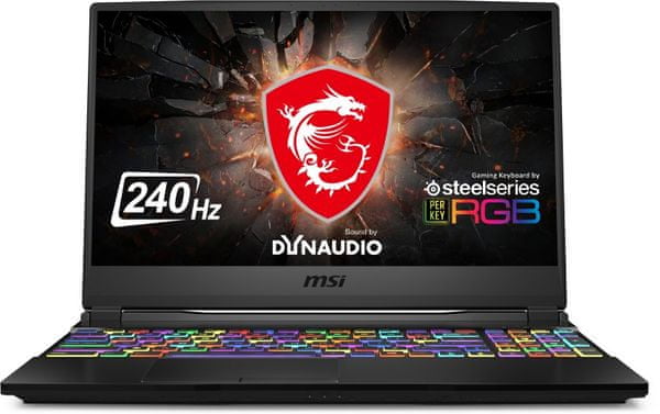 Notebook MSI GE65 Raider 9SF-030CZ Full HD DDR4 herní samostatná grafická karta