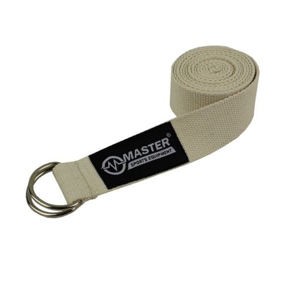 Master popruh na jógu Yoga Strap 183 x 3,8 cm