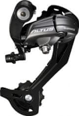 Shimano měnič MTB 9k Altus M370 černý dlouhé vodítko original balení