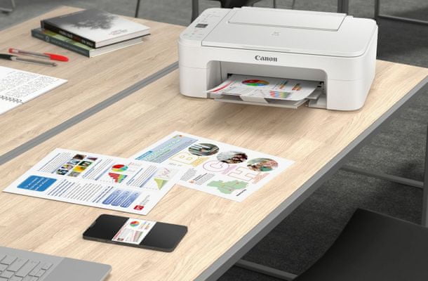 Tiskárna Canon, inkoustová barevná kazety FINE Canon PRINT AirPrint Mopria