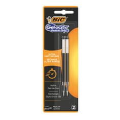 Bic Náhradní náplň pro gelový roller Gelocity QUICKDRY Black 2ks