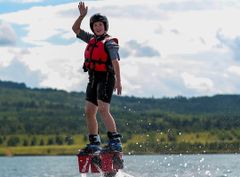 Allegria flyboarding v Hradci Králové