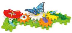 Quercetti Garden Fun Georello bugs & gears – převodová stavebnice zahrádky