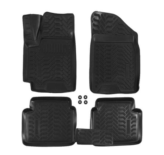 J&J Automotive Gumové koberce pro Seat Sharan / Galaxy / Alhambra 2000-2010