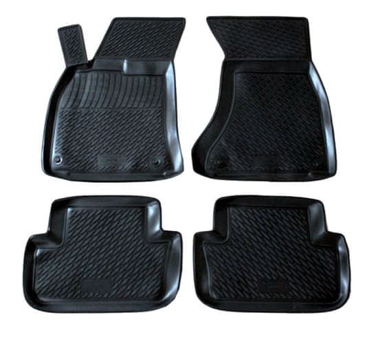 J&J Automotive Gumové koberce pro Audi A4 B6 / B7 11 / 2000-10 / 2007