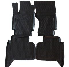 J&J Automotive Gumové koberce pro Volkswagen Amarok 2010-2016 