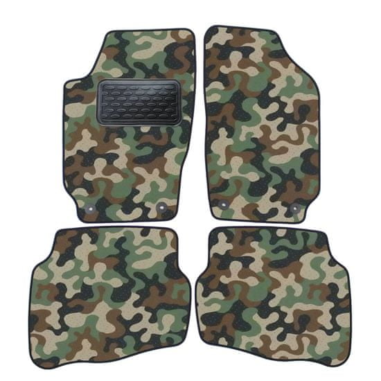 J&J Automotive Autokoberce velurové pro Army style pro Seat Cordoba / IBIZA / FABIA I / POLO