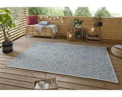 NORTHRUGS Kusový koberec Jaffa 103885 Pastelblue/Taupe 160x230