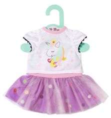 Zapf Creation Dolly Moda Tričko s tutu sukýnkou, 36 cm