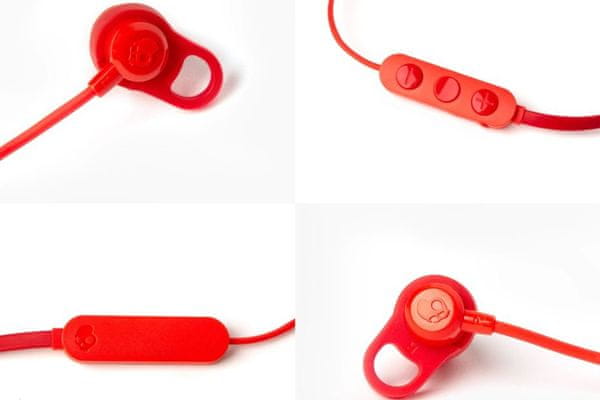 bezdrátová Bluetooth sluchátka skullcandy jib+ wireless mikrofon handsfree ovládání hlasový asistent 6 h výdrž konstrukce kolem krku lehoulinká vyvážený zvuk odolná vodě 9mm měniče