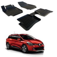 SCOUTT 3D Gumové rohože pro Renault Clio 4 2013-