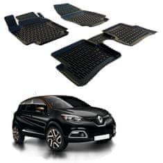 SCOUTT 3D Gumové rohože pro Renault Captur 2013-