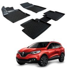 SCOUTT 3D Gumové rohože pro Renault Kadjar 2015-