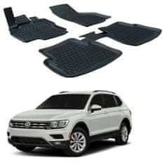 SCOUTT 3D Gumové rohože pro Volkswagen Tiguan 2 2016-2024