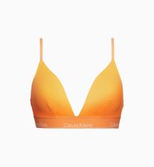 Calvin Klein Podprsenka bez kostice QF4252E-6TQ oranžová - Calvin Klein oranžová XS