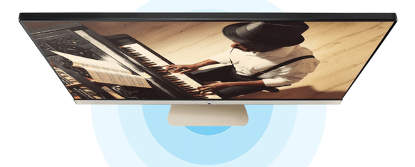  All-in-one počítač ASUS Vivo AiO V241FA SonicMaster sound stereo zvuk  Windows 10 Home