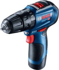 BOSCH Professional Aku kombinovaný šroubovák GSB 12V-30, 2 akumulátory + příslušenství (0.601.9G9.101)