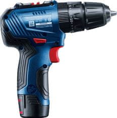 BOSCH Professional Aku kombinovaný šroubovák GSB 12V-30, 2 akumulátory + příslušenství (0.601.9G9.101)