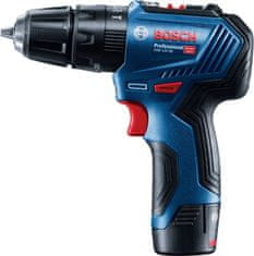 BOSCH Professional Aku kombinovaný šroubovák GSB 12V-30, 2 akumulátory + příslušenství (0.601.9G9.101)