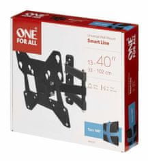 One For All WM2251 Full-Motion TV Wall Mount - otočný dvouramenný držák na televizory 13 "-40"