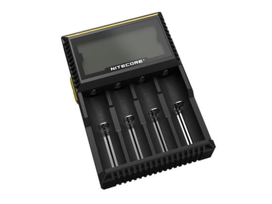 Nitecore D4 DigiCharger Univerzální digitální nabíječka na 4 sloty, 750 mAh