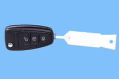 AHProfi Bílé Econo ID plastové visačky na klíče, 1000ks - 434080010