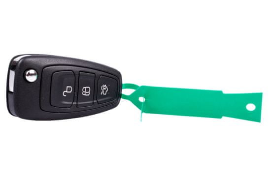 AHProfi Zelené Econo ID plastové visačky na klíče, 1000ks - 434040010