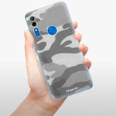 iSaprio Silikonové pouzdro - Gray Camuflage 02 pro Huawei P Smart Z