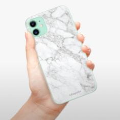 iSaprio Silikonové pouzdro - SilverMarble 14 pro Apple iPhone 11