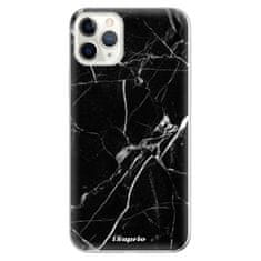 iSaprio Silikonové pouzdro - Black Marble 18 pro Apple iPhone 11 Pro Max