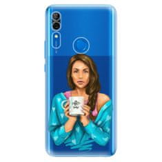 iSaprio Silikonové pouzdro - Coffe Now - Brunette pro Huawei P Smart Z