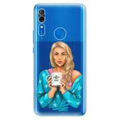 iSaprio Silikonové pouzdro - Coffe Now - Blond pro Huawei P Smart Z