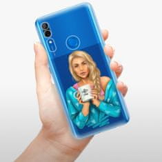 iSaprio Silikonové pouzdro - Coffe Now - Blond pro Huawei P Smart Z