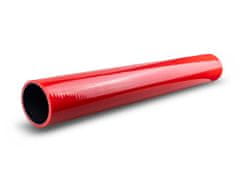Escape6 Silikonová rovná hadice s vnitřním průměrem 57 mm, délka 0,5m, barva: červená
