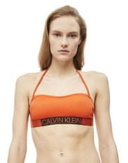 Calvin Klein Vrchní díl plavek KW0KW00552-659 oranžová - Calvin Klein oranžová M