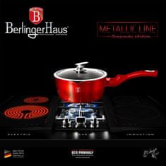 Berlingerhaus Rendlík s poklicí s mramorovým povrchem 16 cm Burgundy Metallic Line