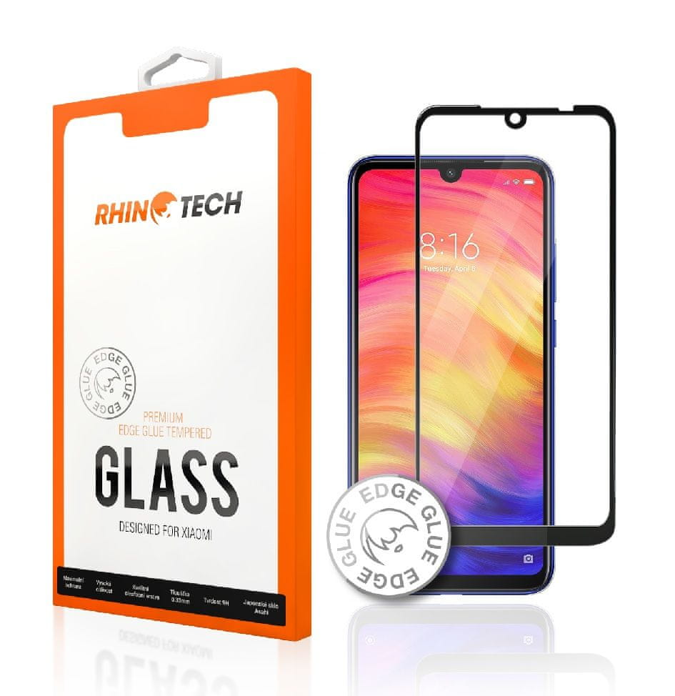 RhinoTech 2 Tvrzené ochranné 2.5D sklo pro Xiaomi Mi Max 3 (Edge Glue) Black, RTX040