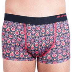 69 SLAM Pánské boxerky hip flower skull - velikost M