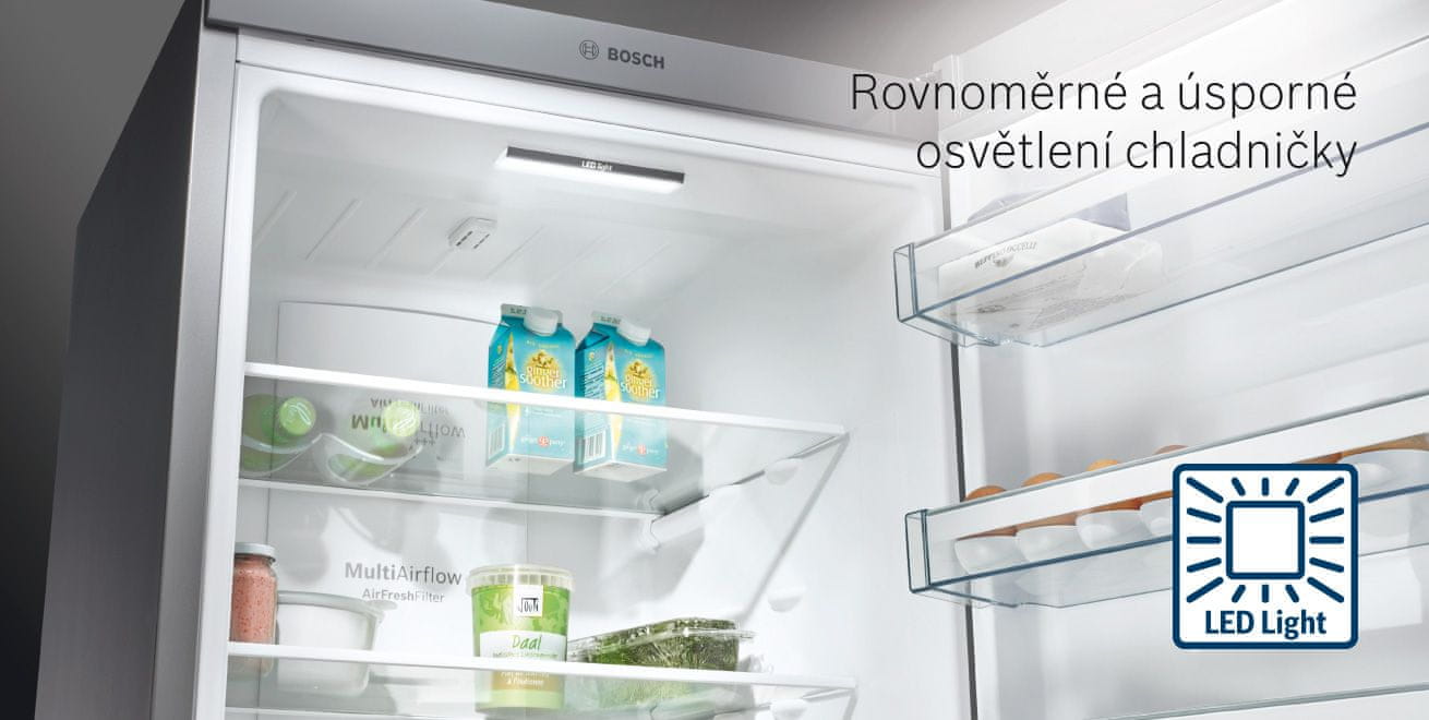 Bosch KGE49AWCA LED osvětlení